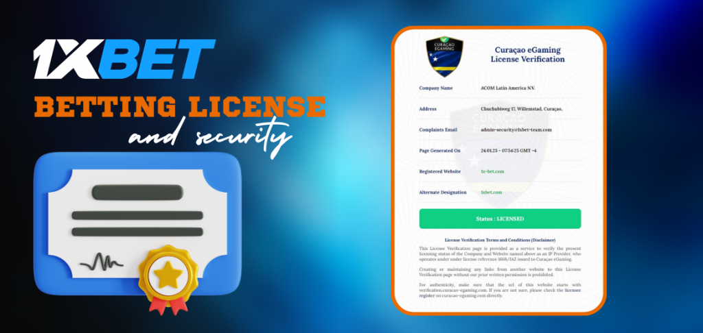 License of the Betting Company in Nigeria